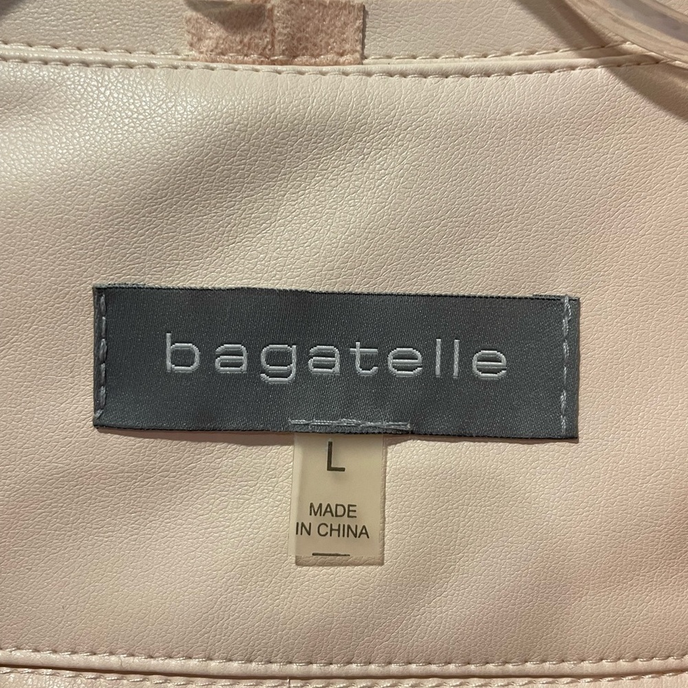 Bagatelle Girl’s Luxuriously Soft Faux Leather Jacket - Picture 3 of 3